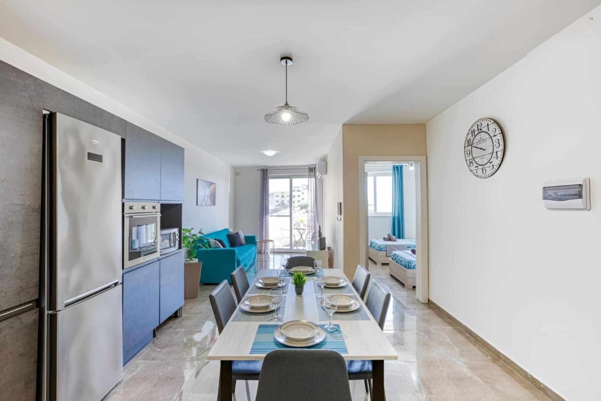 Large, 3 Bedroom Apartment In Marsascala Marsaskala Ngoại thất bức ảnh